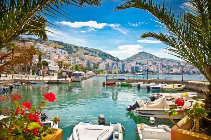 Edina By Hp Hotel Sarande Luaran gambar